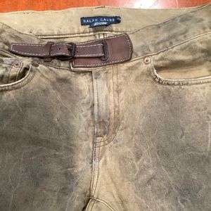 Unique Distress Ralph Lauren Jeans Size 28